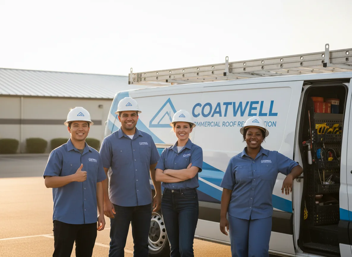 Commercial roof coating company in Troutville, PA